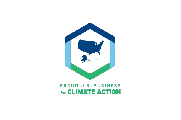 Proud US Business for Climate Action Badge